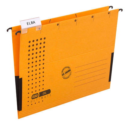 Artikelbild für ELBA Hängetaschen chic ULTIMATE gelb, 5 St., Artikelnummer 602201