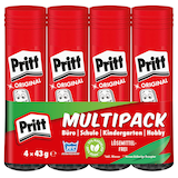 Artikelbild 1 für Pritt ORIGINAL Klebestifte 43,0 g, 4 St., Artikelnummer 732307