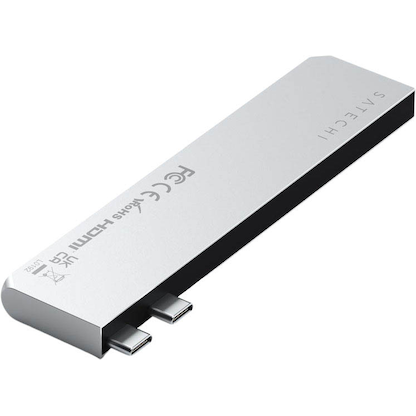 Artikelbild 2 für SATECHI Multiport-Adapter Slim, Artikelnummer 972394