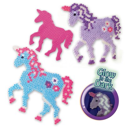 Artikelbild 2 für SES Creative® Bügelperlen Set Einhorn mehrfarbig, Artikelnummer 110557
