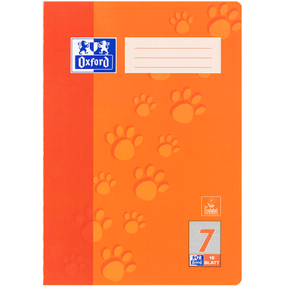 Artikelbild für OXFORD Schulheft Lineatur 7 kariert DIN A4 ohne Rand, 16 Blatt, 1 St., Artikelnummer 759611