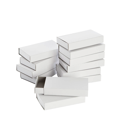 Artikelbild 2 für folia Bastelzubehör Streichholzschachteln L weiß 12 St., Artikelnummer 690277