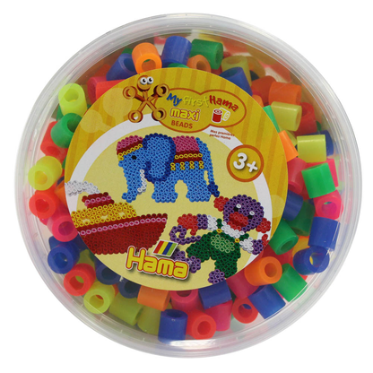 Artikelbild 2 für Hama® Bügelperlen mehrfarbig, Neon 600 St., Artikelnummer 192066