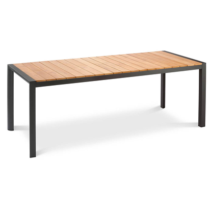 Artikelbild für BEST Gartentisch Paros braun rechteckig 210,0 x 90,0 x 76,0 cm, Artikelnummer 656938