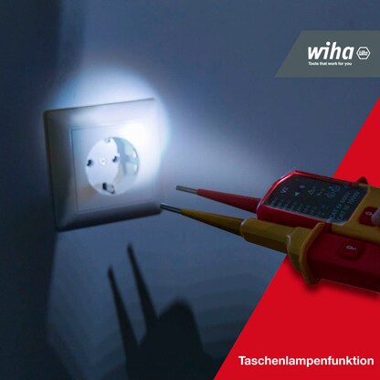 Artikelbild 8 für Wiha Zweipoliger Spannungs- und Durchgangsprüfer 45216 CAT III 1.000 V / CAT IV 600 V, Artikelnummer 717742