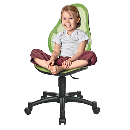Artikelbild 2 für Topstar Kinderdrehstuhl Open Art® Junior, 71430S05 Stoff grün, Gestell schwarz, Artikelnummer 166249