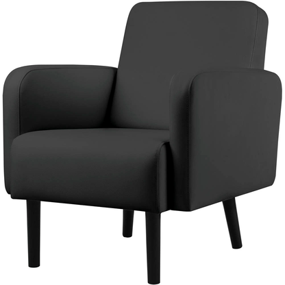 Artikelbild 2 für meet powered by PAPERFLOW Sessel LISBOA schwarz Kunstleder 71,0 x 81,5 x 83,0 cm, 1 St., Artikelnummer 851331