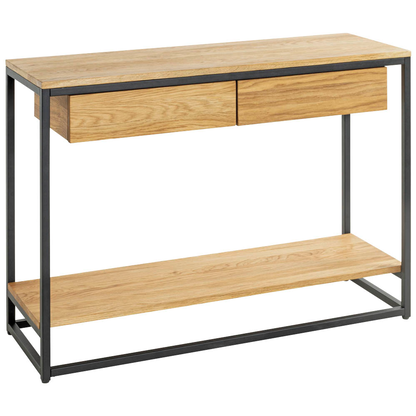 Artikelbild für HAKU Möbel Konsolentisch rechteckig Massivholz eiche 100,0 x 35,0 x 75,0 cm, 1 St., Artikelnummer 340199