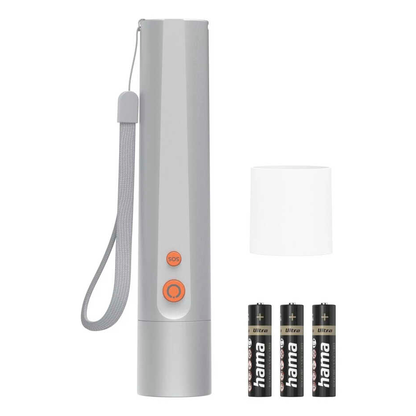 Artikelbild 10 für hama FL250 LED Taschenlampe silber 17,5 cm, 1 St., Artikelnummer 777009