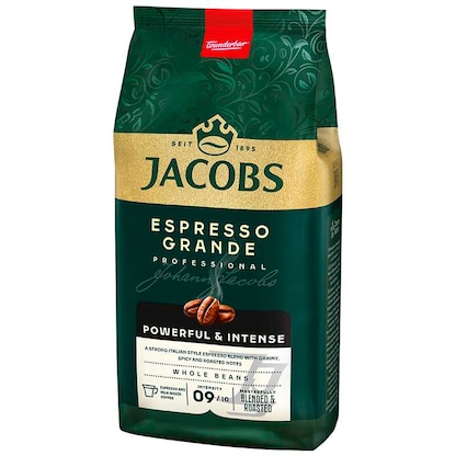 Artikelbild 3 für JACOBS ESPRESSO GRANDE POWERFUL & INTENSE Kaffeebohnen, Arabicabohnen kräftig, 1000 g, Artikelnummer 686406