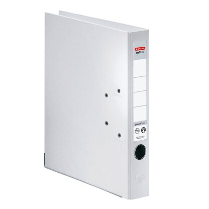 Artikelbild 2 für herlitz maX.file protect plus Ordner weiß Kunststoff 5,0 cm DIN A4, 1 St., Artikelnummer 138503