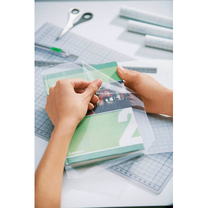 Artikelbild 3 für HERMA Bucheinbandfolie nicht selbstklebend transparent 40,0 cm x 5,0 m, Artikelnummer 580738