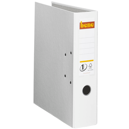 Artikelbild 6 für bene No.1 Power Ordner weiß Kunststoff 8,0 cm DIN A4, 1 St., Artikelnummer 426247