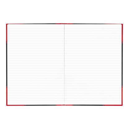 Artikelbild 3 für Bantex Notizbuch Chinakladde DIN A4 liniert, schwarz/rot Hardcover 192 Seiten, 1 St., Artikelnummer 429391