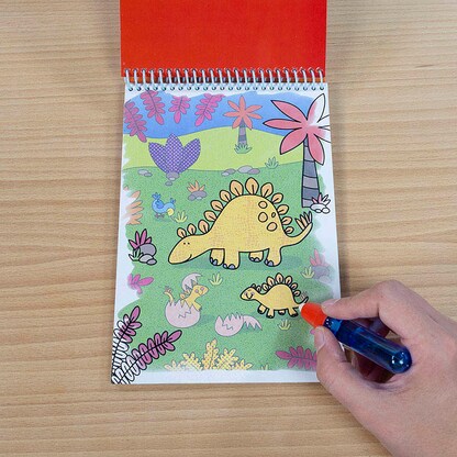 Artikelbild 4 für Jumbo Dinosaurier Wassermalbuch, 1 St., Artikelnummer 998791