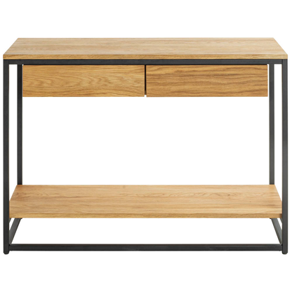 Artikelbild 4 für HAKU Möbel Konsolentisch rechteckig Massivholz eiche 100,0 x 35,0 x 75,0 cm, 1 St., Artikelnummer 340199