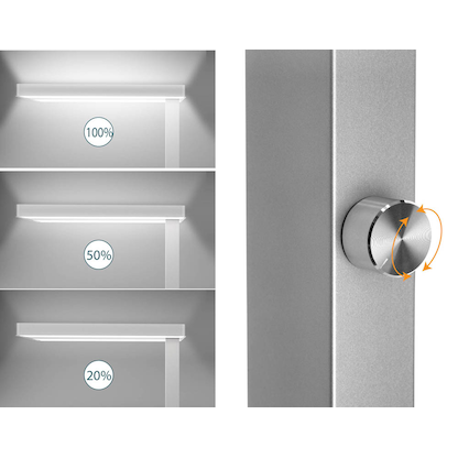 Artikelbild 3 für unilux LIXUS LED Stehlampe metallgrau 50 W, Artikelnummer 509584