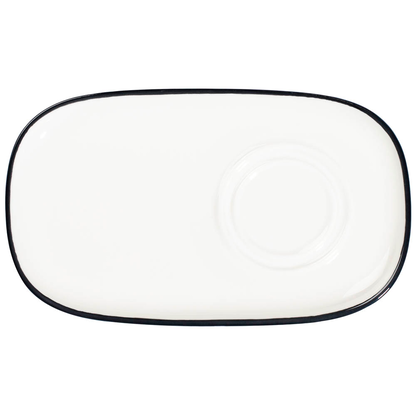 Artikelbild 3 für ID Fine Untertassen Modest Black Mesa weiß Ø 22,0 cm, 12 St., Artikelnummer 633809