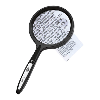 Artikelbild 3 für WEDO Lupe schwarz 2,5-fach und 5-fach, Ø 4,8 cm, Artikelnummer 564494