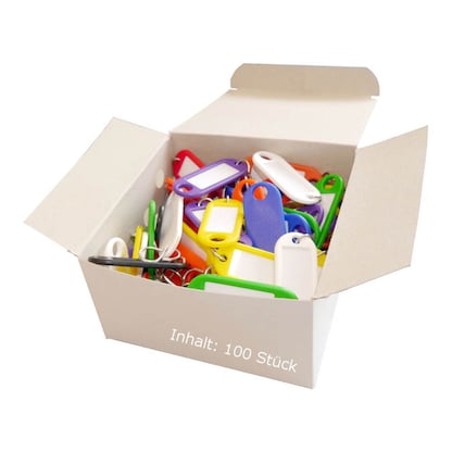 Artikelbild 2 für WEDO Schlüsselanhänger farbsortiert, 100 St., Artikelnummer 290888
