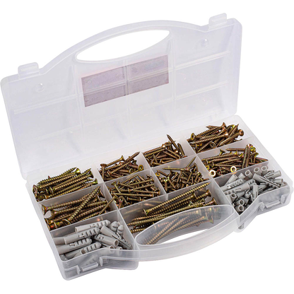 Artikelbild für CONNEX Senkkopf TX DP8500133 Dübel- und Schrauben-Sortiment, 580-teilig, Artikelnummer 407498