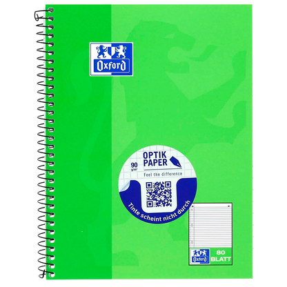 Artikelbild 2 für OXFORD Collegeblock Schule Kleinformat liniert DIN A5 Innenrand, 1 Block, Artikelnummer 759677