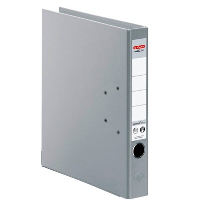 Artikelbild 2 für herlitz maX.file protect plus Ordner grau Kunststoff 5,0 cm DIN A4, 1 St., Artikelnummer 138511