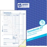 Artikelbild 1 für AVERY Zweckform Kassenbericht Formularbuch 317, 1 St., Artikelnummer 816823