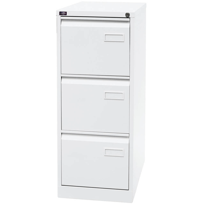 Artikelbild 4 für BISLEY LIGHT Hängeregistraturschrank verkehrsweiß 3 Schubladen 41,3 x 62,2 x 101,6 cm, 1 St., Artikelnummer 919915
