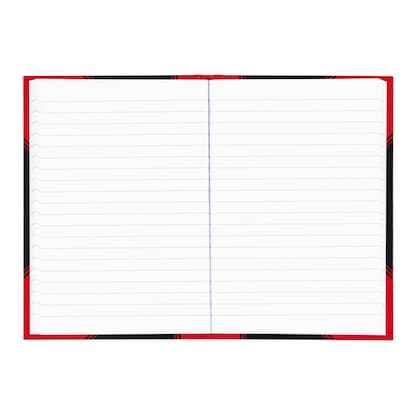 Artikelbild 3 für Bantex Notizbuch Chinakladde DIN A5 liniert, schwarz/rot Hardcover 192 Seiten, 1 St., Artikelnummer 429516
