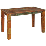 Artikelbild 1 für WOHNLING Esstisch braun rechteckig, 4-Fuß-Gestell braun, 120,0 x 70,0 x 76,0 cm, Artikelnummer 905842