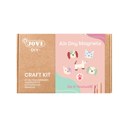 Artikelbild für JOVI Modelliermasse DIY Air Dry Magnete mehrfarbig, Artikelnummer 321889