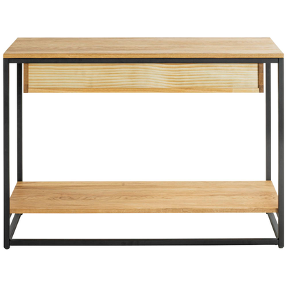 Artikelbild 5 für HAKU Möbel Konsolentisch rechteckig Massivholz eiche 100,0 x 35,0 x 75,0 cm, 1 St., Artikelnummer 340199