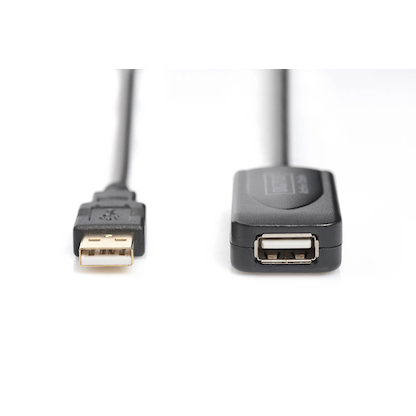 Artikelbild 3 für DIGITUS USB 2.0 USB-Kabel DA-70130-4 5,0 m schwarz, 1 St., Artikelnummer 468726