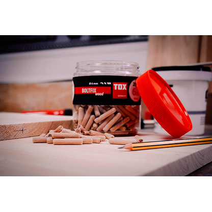 Artikelbild 6 für TOX BOLTFIX wood 015200181 Holzdübel Ø 10 mm x 40 mm, 80 St., Artikelnummer 559699
