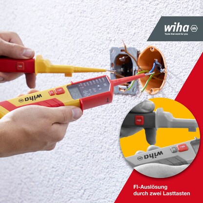 Artikelbild 8 für Wiha Zweipoliger Spannungs- und Durchgangsprüfer 45217, 0,5 - 1.000 V AC, CAT IV, Artikelnummer 717787