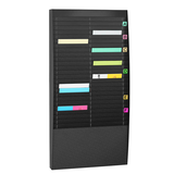 Artikelbild 1 für PAPERFLOW Sortiertafel schwarz DIN A4 50 Fächern 54,4 x 12,9 x 112,0 cm, 1 St., Artikelnummer 290458