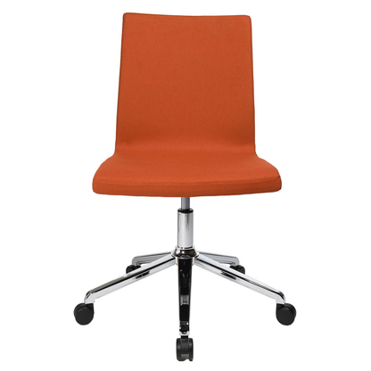 Artikelbild 2 für Topstar Besucherstuhl Cube EA390 L54 orange Stoff, 1 St., Artikelnummer 356784