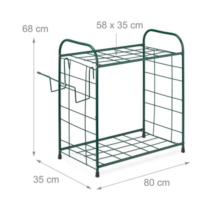 Artikelbild 7 für relaxdays Besenhalter grün, 1 St., Artikelnummer 439871