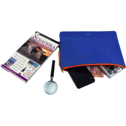 Artikelbild 3 für FolderSys Reißverschlussbeutel PHAT BAG DIN A5 blau/orange 1,2 mm, 1 St., Artikelnummer 436281