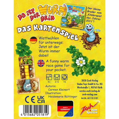 Artikelbild 2 für Zoch Da ist der Wurm drin Kartenspiel, 1 St., Artikelnummer 957946