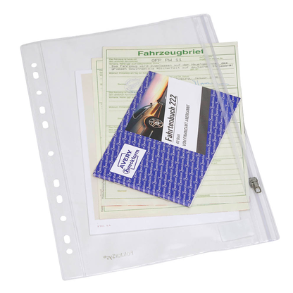 Artikelbild 2 für FolderSys Dokumententaschen 19x30,5 cm glasklar glatt 0,15 mm, 10 St., Artikelnummer 918169