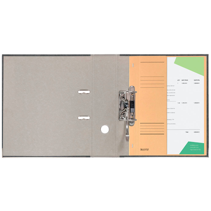 Artikelbild 3 für LEITZ Ösenhefter 3740 Karton chamois DIN A4, halber Deckel, 1 St., Artikelnummer 664854