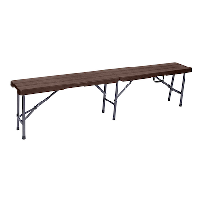 Artikelbild für Garden Pleasure Sitzbank TABORA 304793 braun Kunststoff 180,0 cm, Artikelnummer 544899