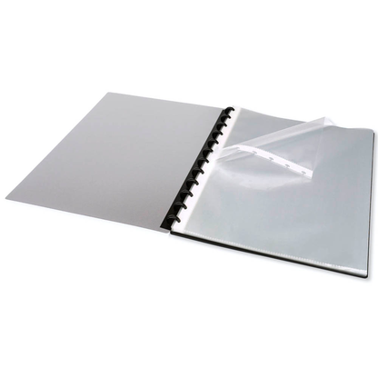 Artikelbild 2 für OXFORD Prospekthüllen Vario Zipp DIN A4 transparent genarbt 0,08 mm, 10 St., Artikelnummer 135806