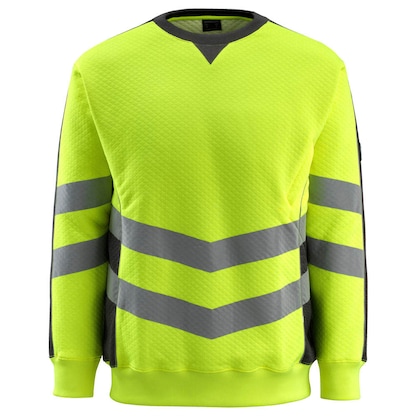 Artikelbild für MASCOT® unisex Warnschutz-Langarmshirt Wigton gelb, schwarz Größe 3XL, 1 St., Artikelnummer 761390