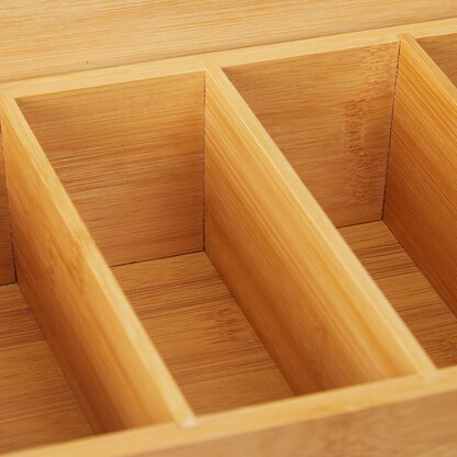 Artikelbild 5 für relaxdays Teebox braun 37,0 x 20,0 cm, 1 St., Artikelnummer 401293