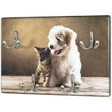 Artikelbild 1 für HAKU Möbel Schlüsselbrett Motiv 17976 mit 4 Haken, 30,0 x 5,0 x 21,0 cm, 1 St., Artikelnummer 551281