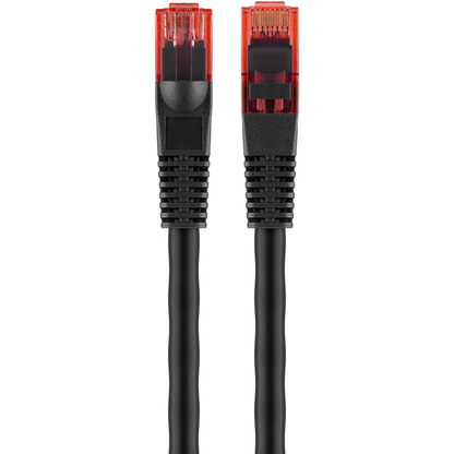 Artikelbild 2 für goobay RJ-45 Netzwerkkabel Outdoor 10,0 m schwarz bis zu 1,00 Gbit/Sek. bis zu 250 MHz, 1 St., Artikelnummer 635237