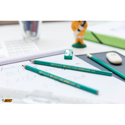 Artikelbild 4 für BIC ECOlutions EVOLUTION 650 Bleistifte HB grün, 12 St., Artikelnummer 820840